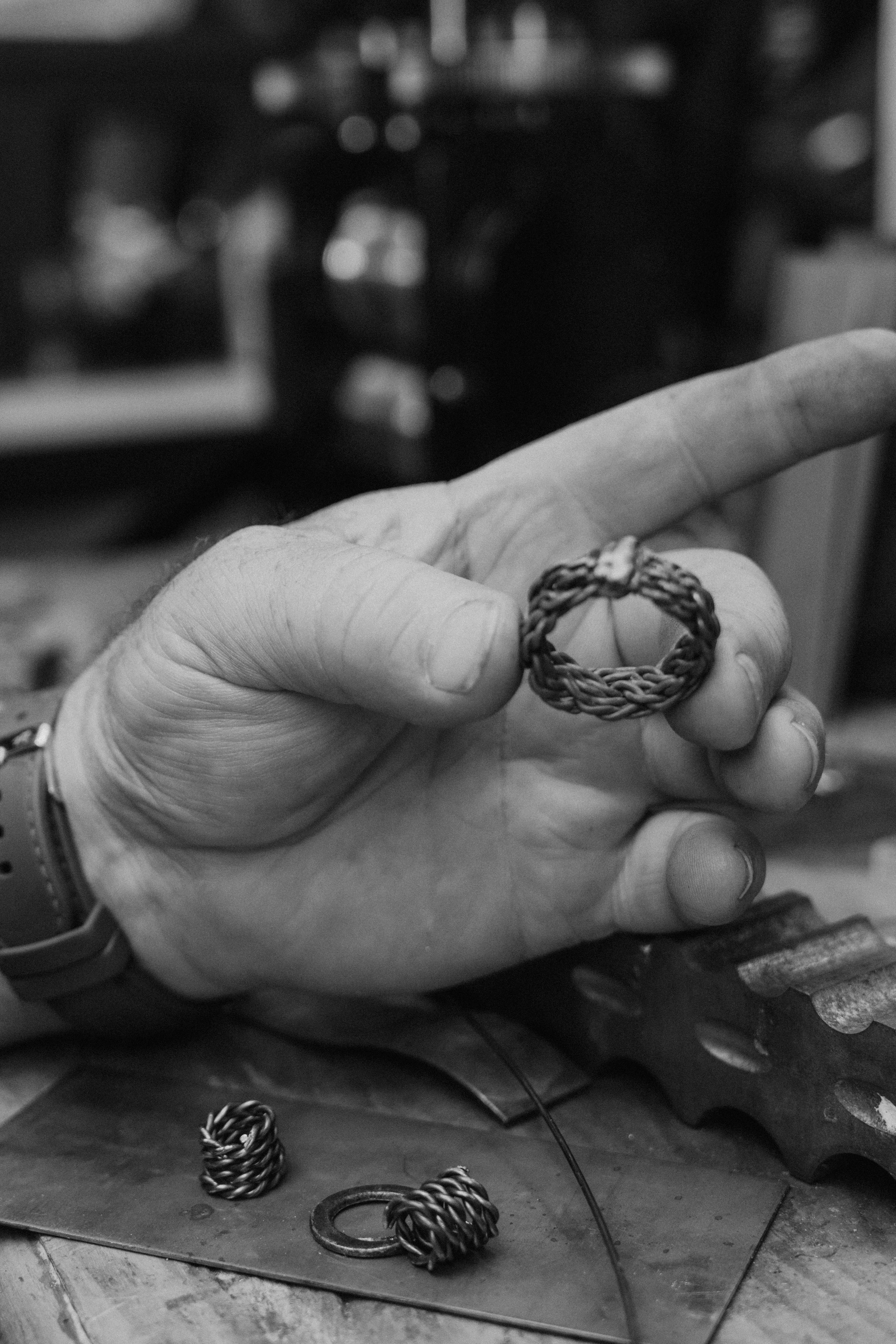HAND-FORGED RINGS