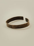 Hammertone Thin Copper Bangle
