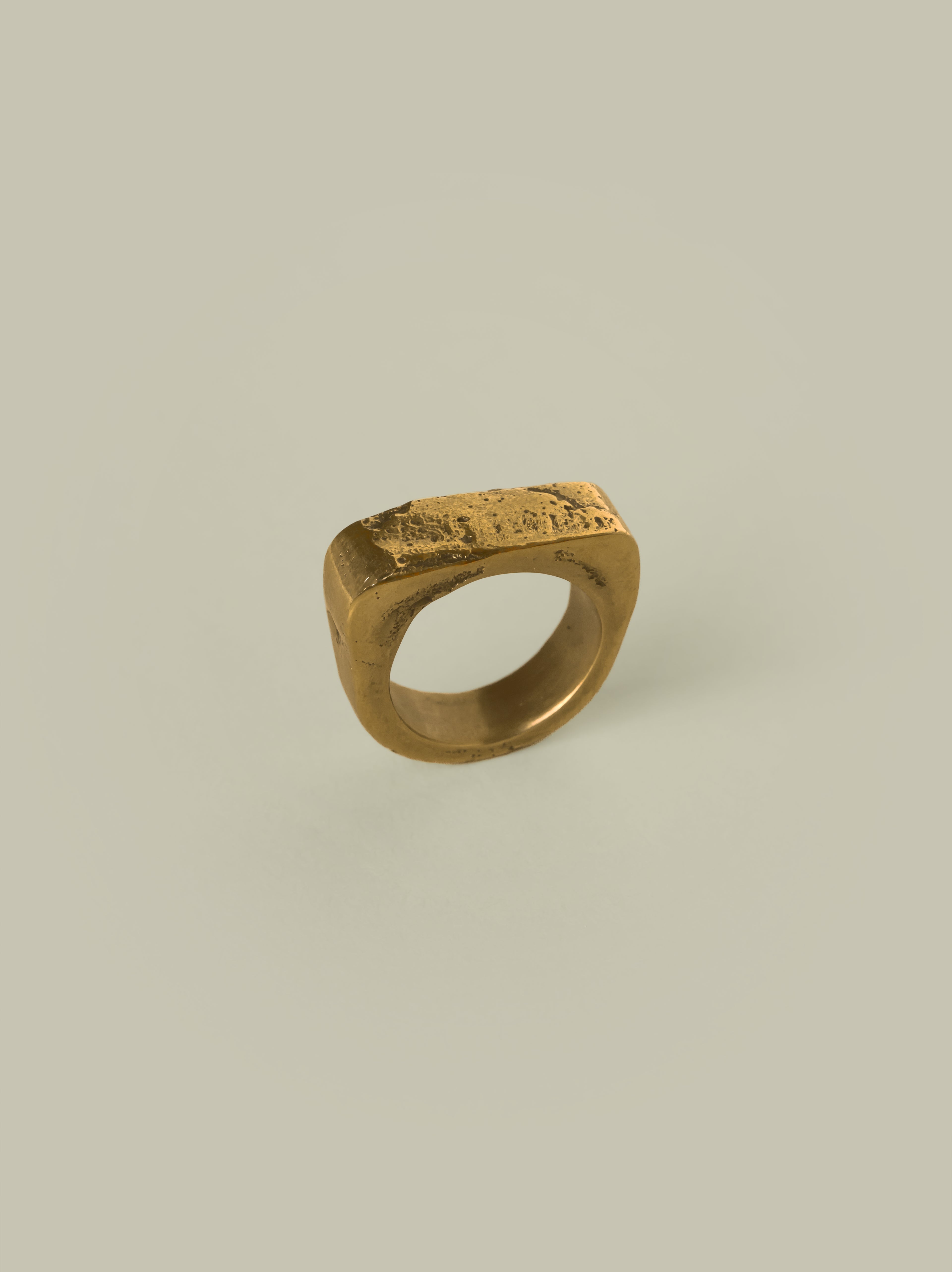SANDCAST BRONZE SIGNET