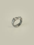 SANDCAST SILVER SIGNET