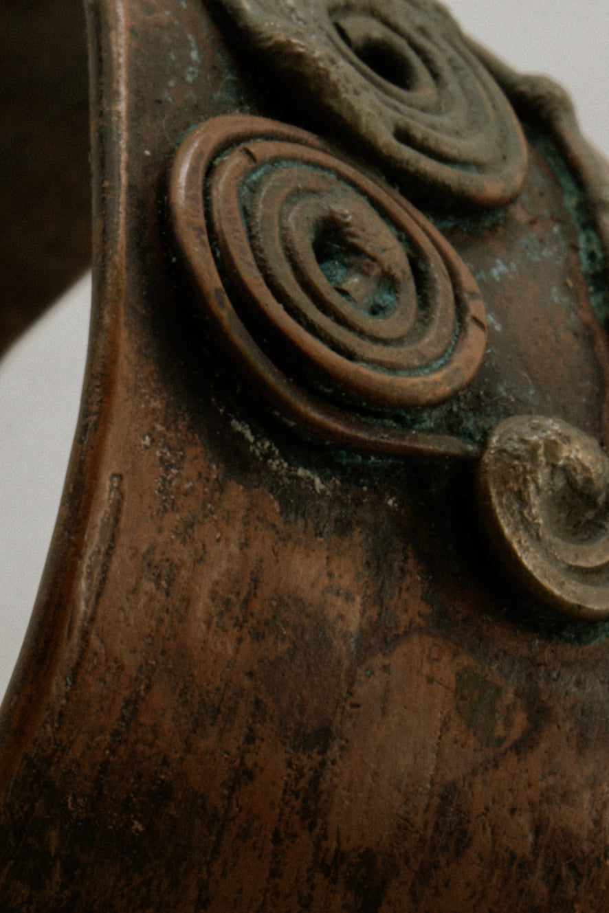 Clad Verdigris Copper Bangle
