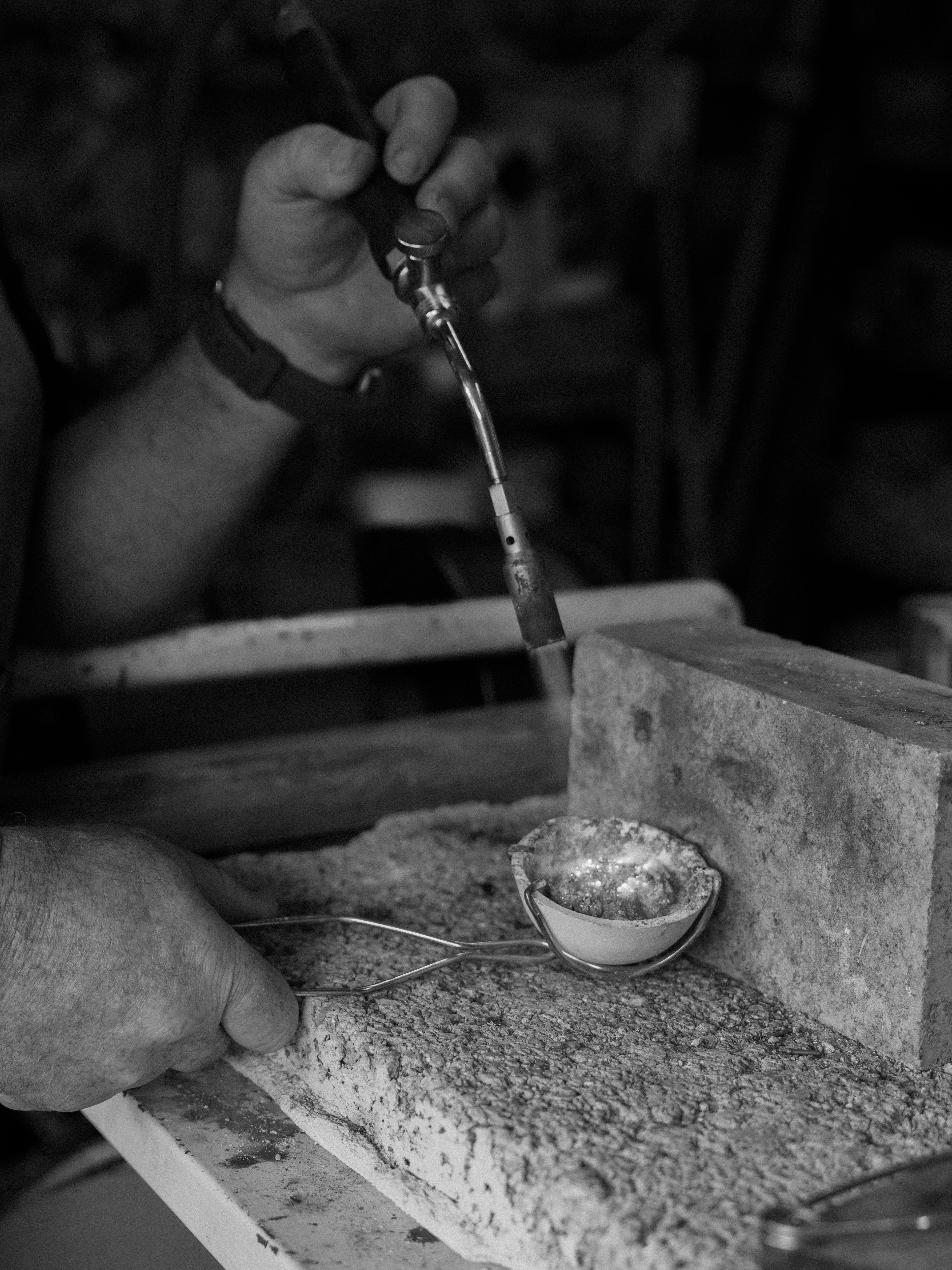 Sandcast Silver